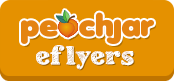 Peach jar flyers logo